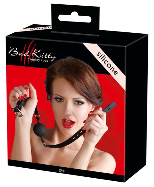 Bad Kitty Silikon-Knebel medium – Bild 8