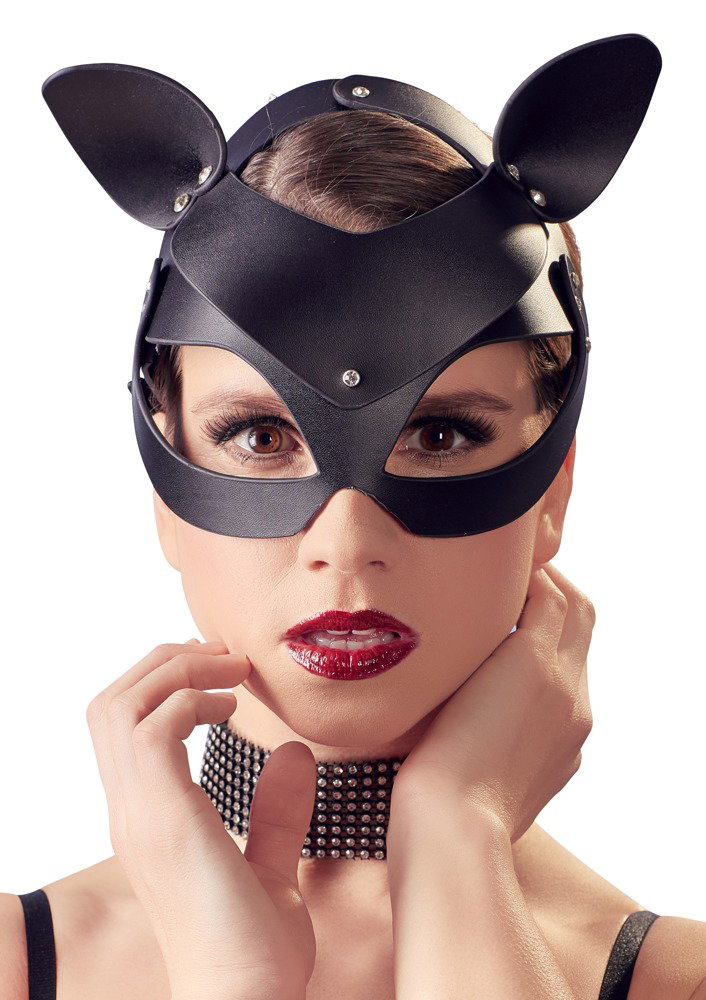 Alternative view of Bad Kitty Catmask Strass