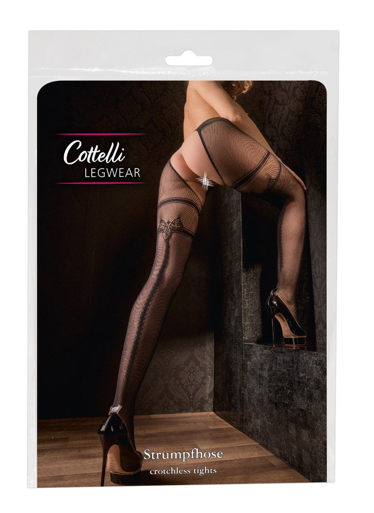 Cottelli LEGWEAR Straps-Strumpfhose