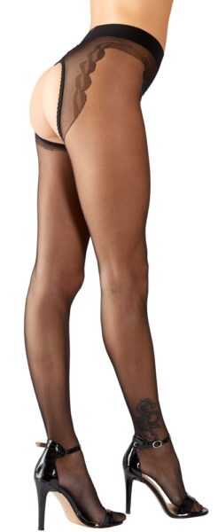 Cottelli LEGWEAR Strumpfhose ouvert – Bild 3