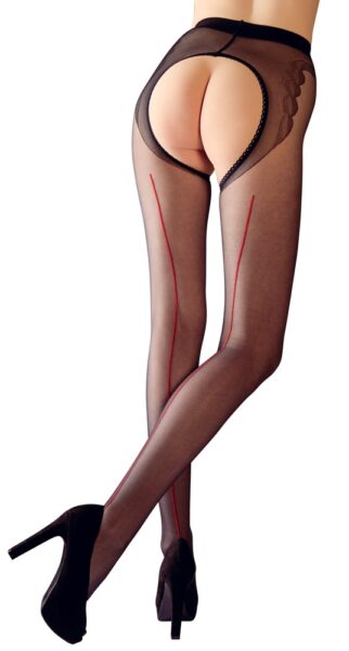 Cottelli LEGWEAR Straps-Strumpfhose – Bild 3