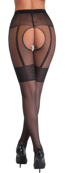 Cottelli LEGWEAR Strumpfhose ouvert – Bild 6