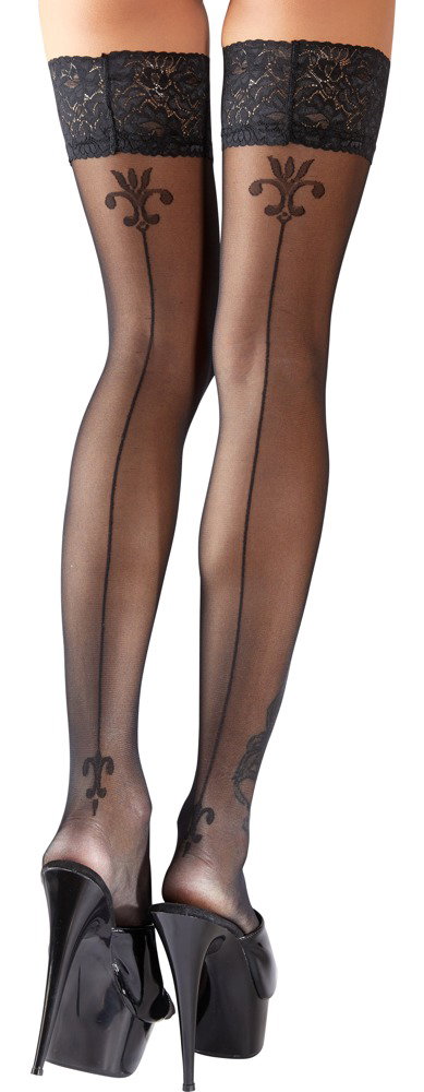 Alternative view of Cottelli LEGWEAR Halterlose Strümpfe