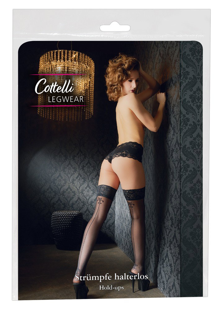 Cottelli LEGWEAR Halterlose Strümpfe