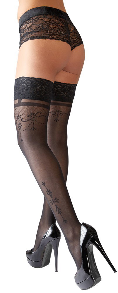 Alternative view of Cottelli LEGWEAR Halterlose Strümpfe