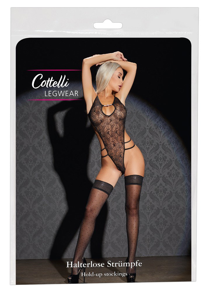 Cottelli LEGWEAR Halterlose Strümpfe