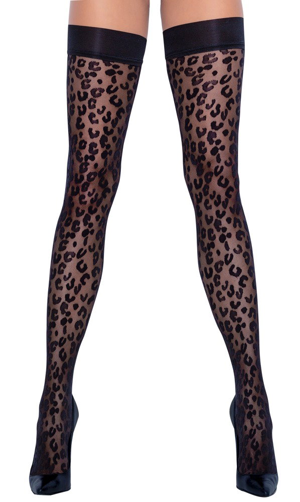 Alternative view of Cottelli LEGWEAR Halterlose Strümpfe