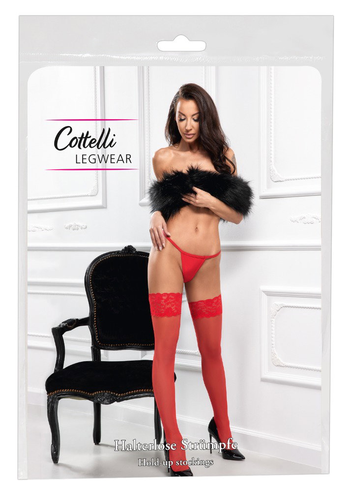Cottelli LEGWEAR Halterlose Strümpfe