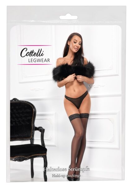 Cottelli LEGWEAR Halterlose Strümpfe