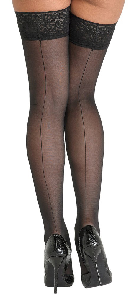 Alternative view of Cottelli LEGWEAR Halterlose Strümpfe