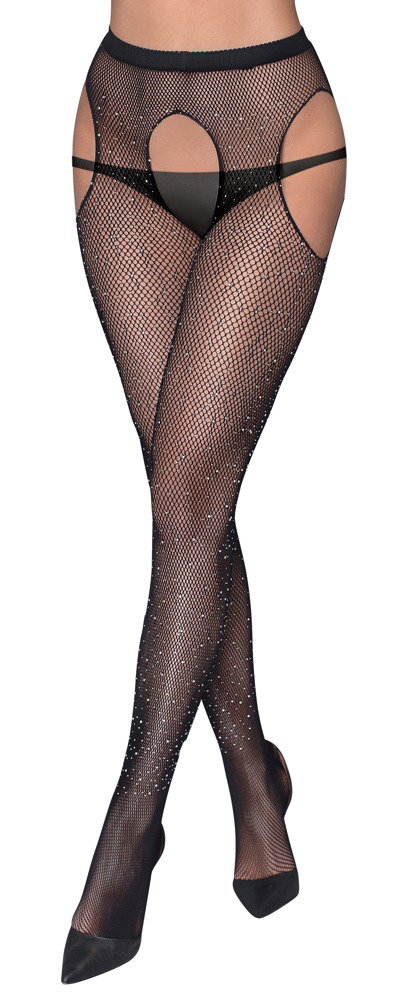 Cottelli LEGWEAR Straps-Strumpfhose – Bild 4