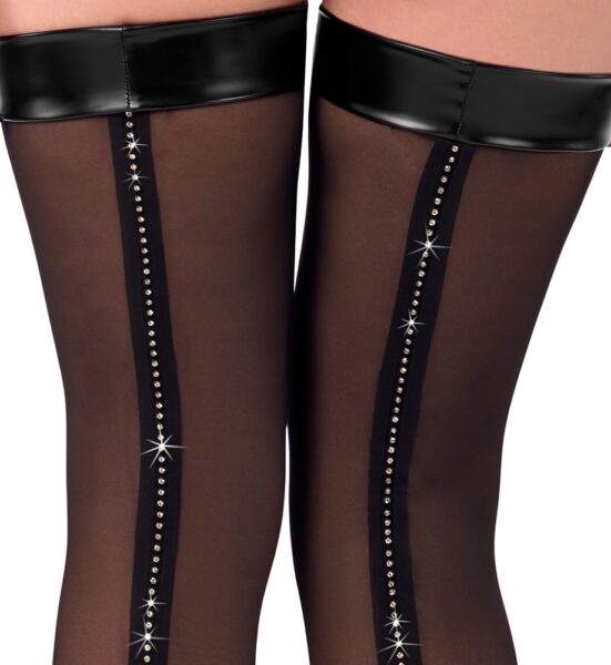 Noir Overknees – Bild 4
