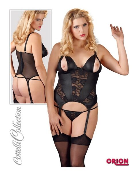 Cottelli CURVES Strapshemd und String – Bild 7
