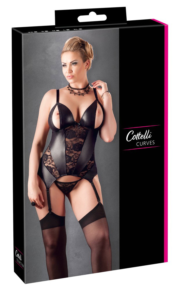 Cottelli CURVES Strapshemd und String