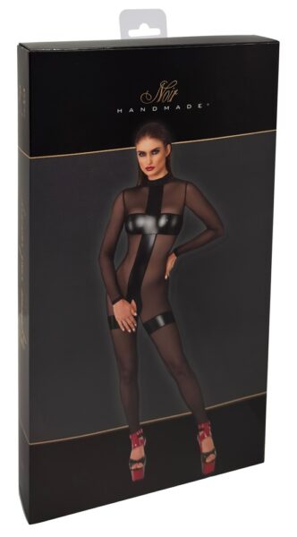 Noir Overall ouvert