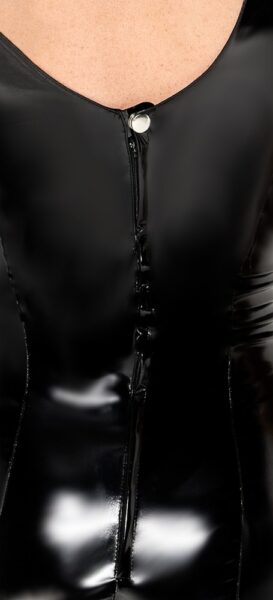 Black Level Kleid aus Lack – Bild 7