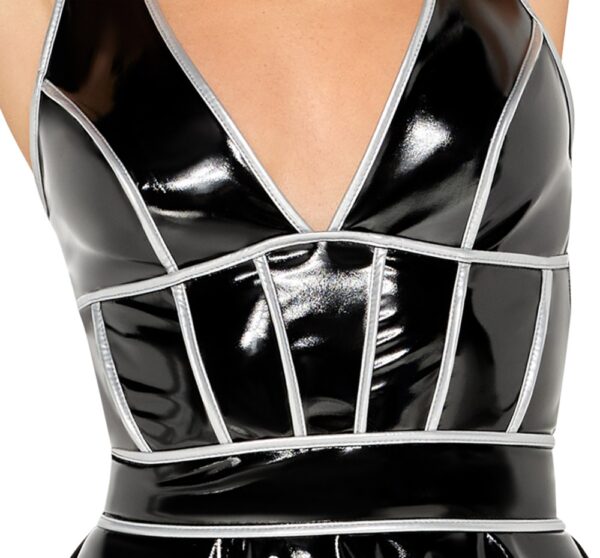 Black Level Kleid aus Lack – Bild 5