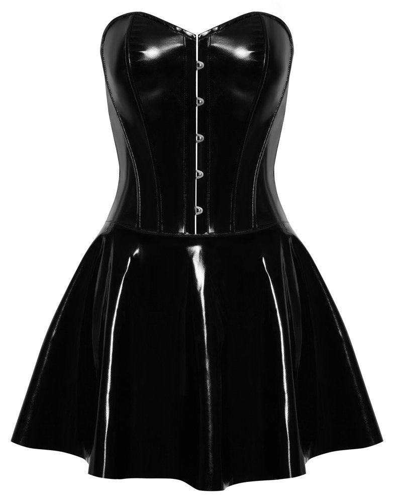 Black Level Kleid aus Lack – Bild 6