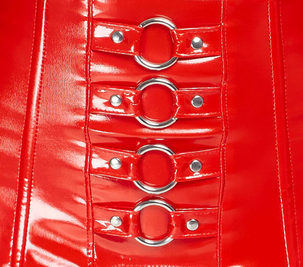 Black Level Strapsgürtel aus Lack – Bild 6
