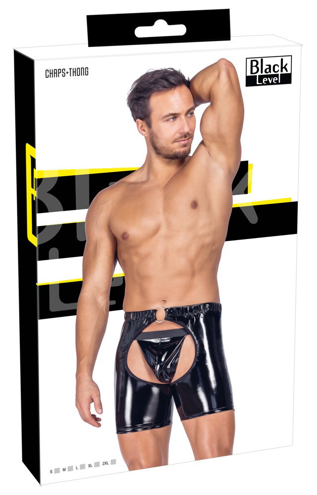 Black Level Chaps aus Lack