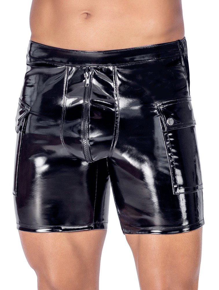 Alternative view of Black Level Shorts aus Lack