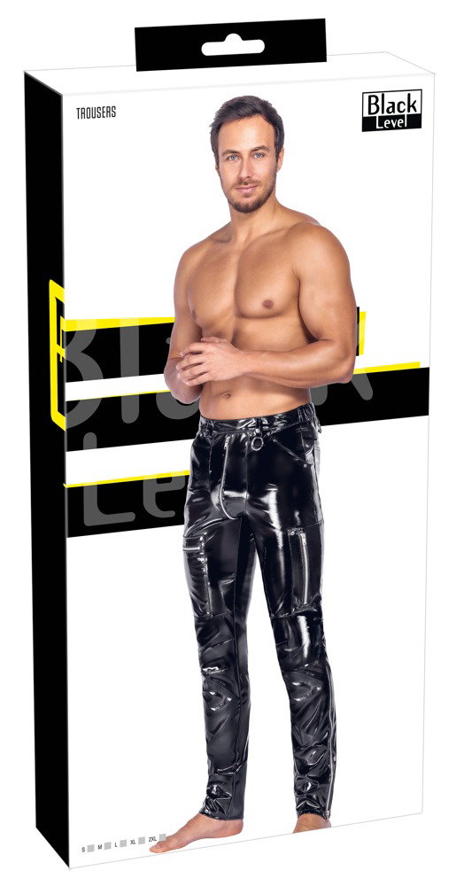 Black Level Hose aus Lack