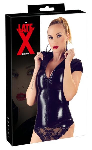 Late X Shirt aus Latex