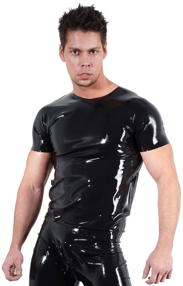 Alternative view of Late X Shirt aus Latex