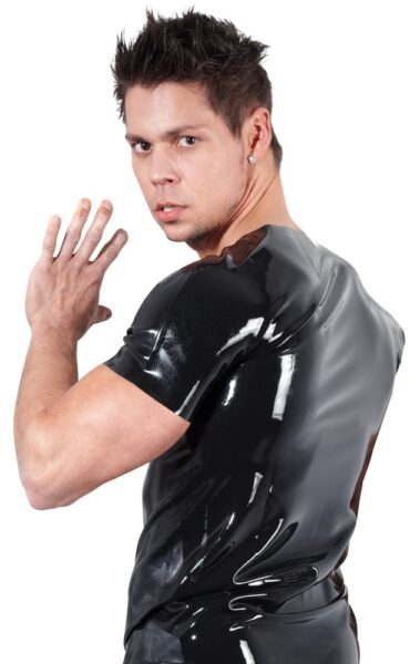 Late X Shirt aus Latex – Bild 6