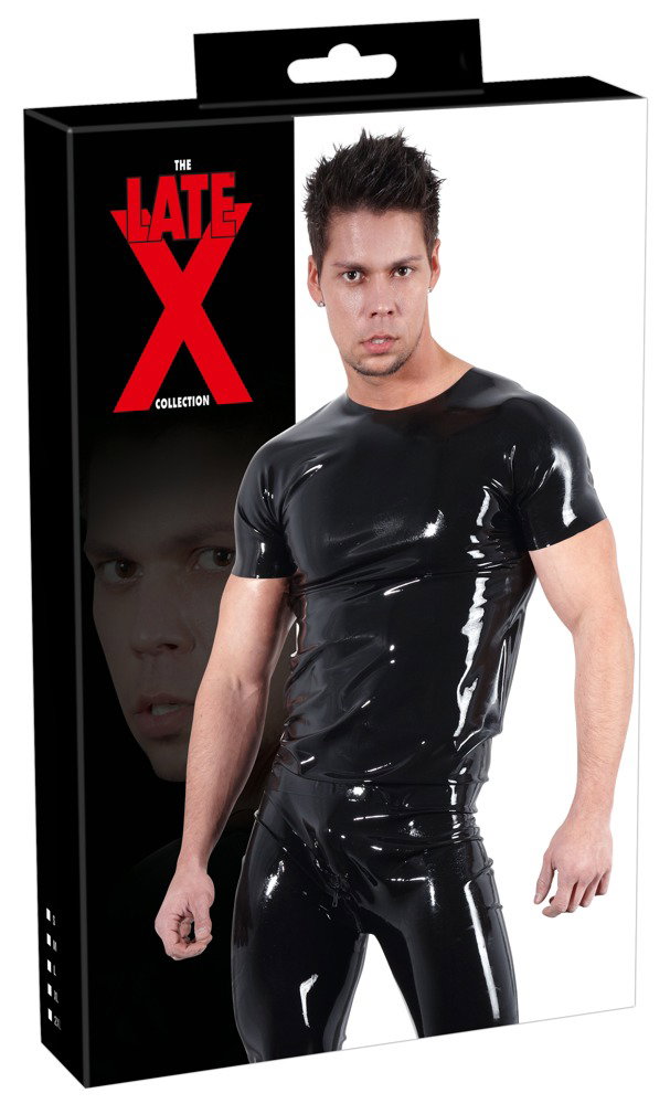 Late X Shirt aus Latex