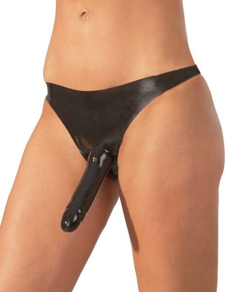 Alternative view of Late X Slip mit Dildo aus Latex