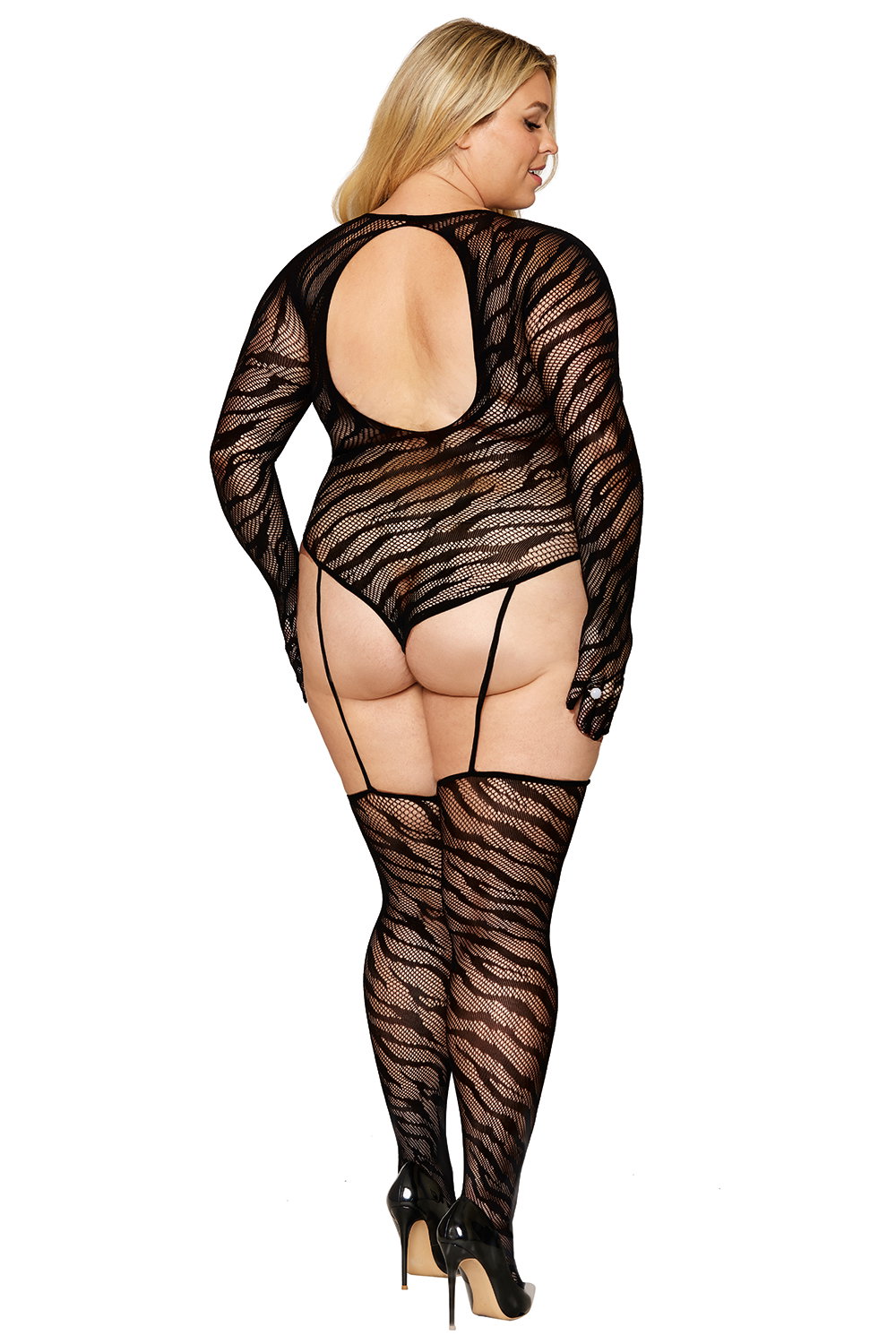 Dreamgirl Bodystocking DR0420 schwarz – Bild 8