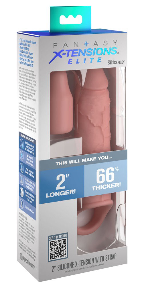 Fantasy X-Tensions Elite 2“ Silicone X-tension with Strap