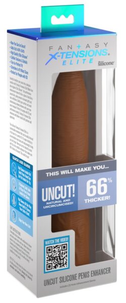 Fantasy X-Tensions Elite Uncut Silicone Penis Enhancer – Bild 3