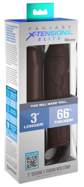 Fantasy X-Tensions Elite 3“ Silicone X-tension with Strap