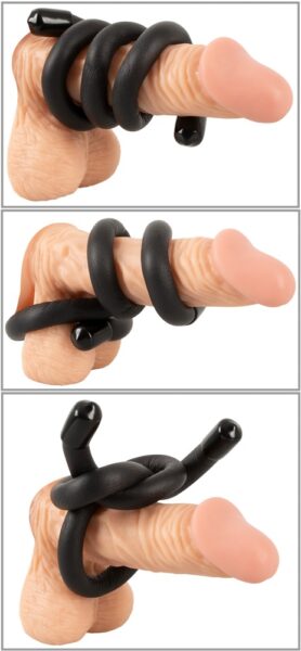 Bad Kitty bendable cock & ball ring – Bild 8