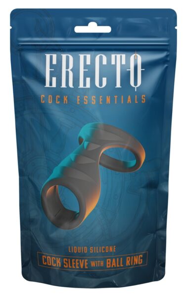Erecto Cock Sleeve with Ball Ring