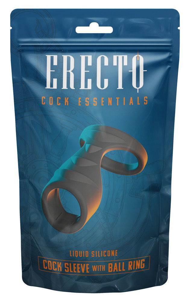 Erecto Cock Sleeve with Ball Ring