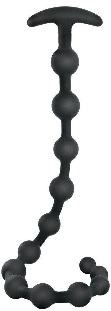 Alternative view of Black Velvets Anal beads