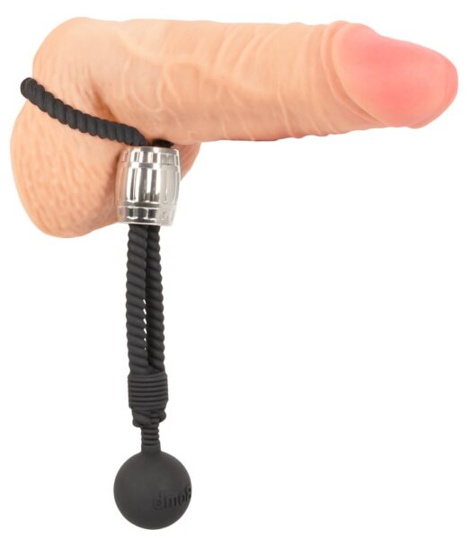 Rebel Heavy Rope Cock Strap with Ball – Bild 8
