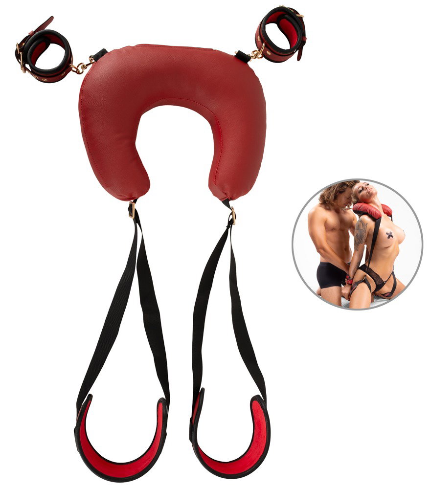 Alternative view of Bad Kitty Neck-Cushion-Thigh-Restraint