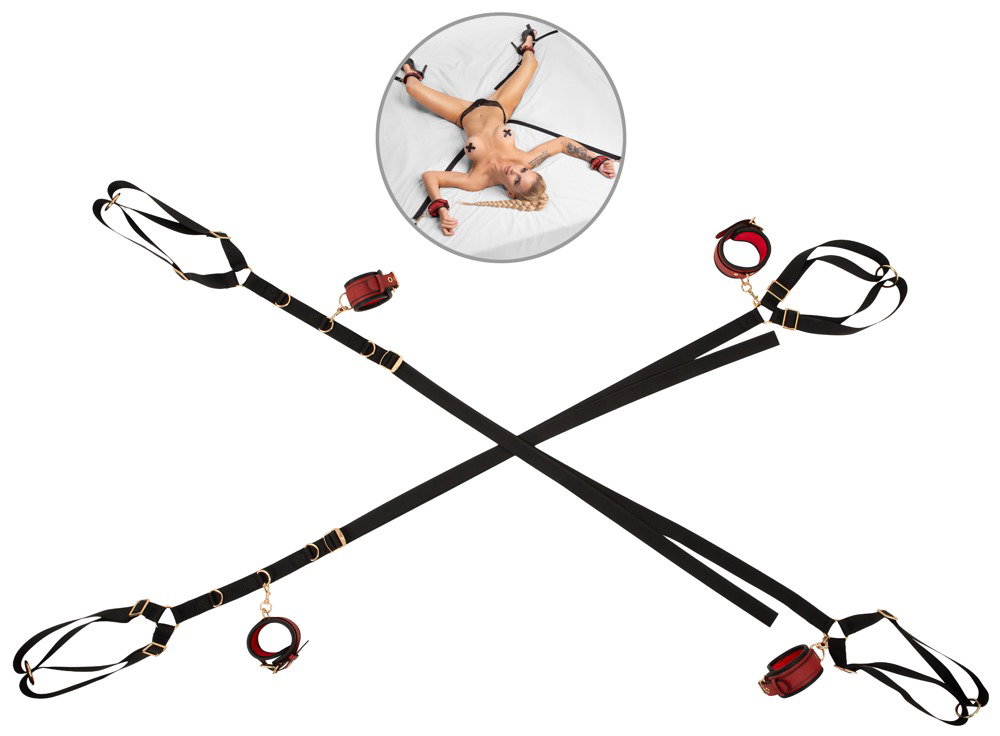 Alternative view of Bad Kitty Bed/Door Restraint Set