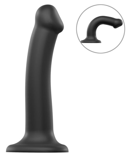 Alternative view of strap-on-me Dual Density Bendable Dildo