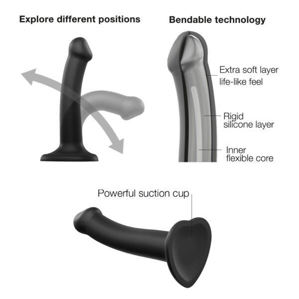 strap-on-me Dual Density Bendable Dildo – Bild 8