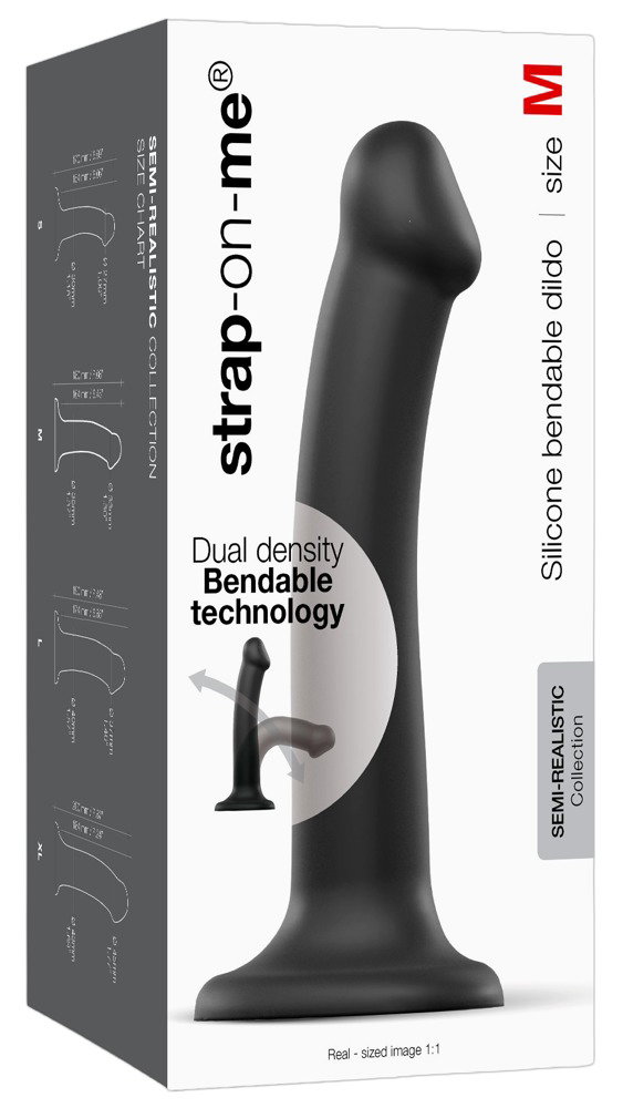 strap-on-me Dual Density Bendable Dildo