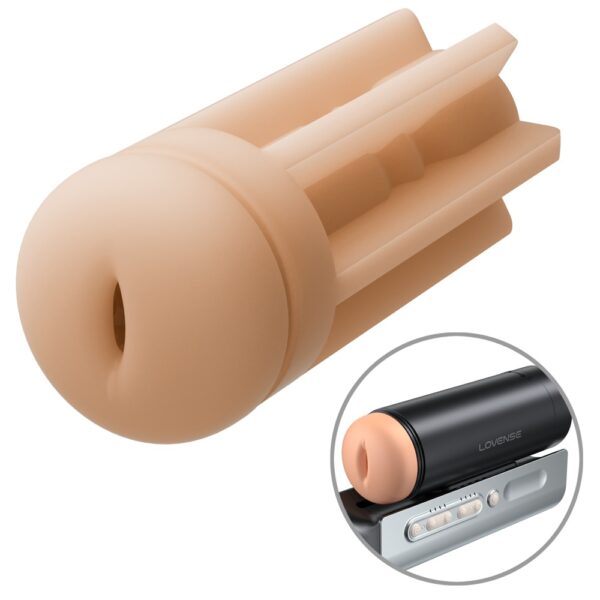 Alternative view of Lovense Neutral Shaped Sleeve for Solace Pro