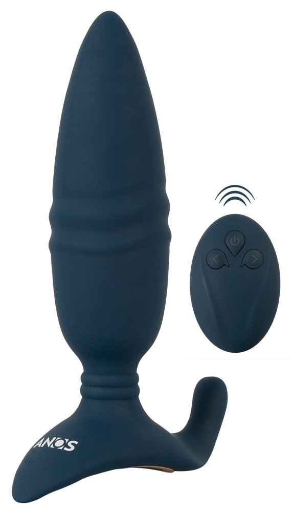 Alternative view of ANOS RC Thrusting Butt Plug with Vibration