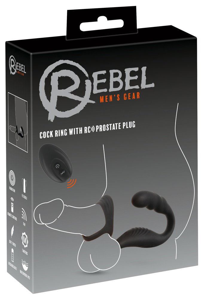 Rebel Cock Ring with RC Prostate Plug