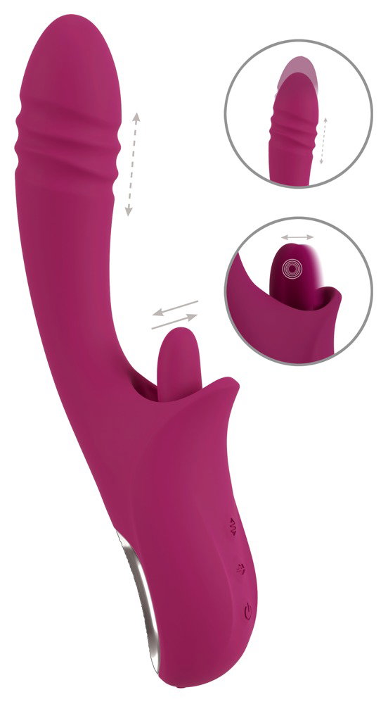 Alternative view of JAVIDA Licking & Thrusting Vibrator