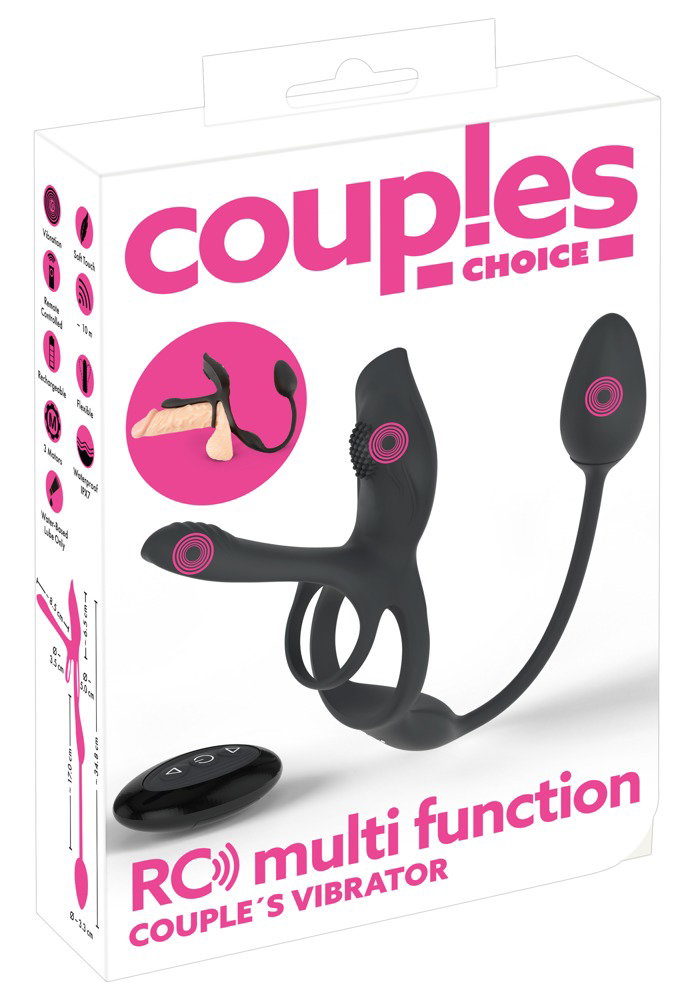 Couples Choice RC Multi Function Couple‘s Vibrator